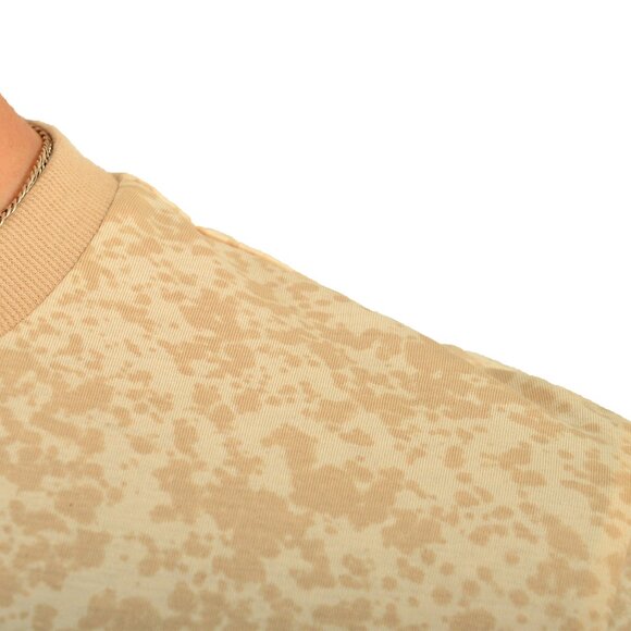 Hugo Boss Men's "Dandell" Beige Logo Print Short Sleeve T-Shirt US 2XL IT 56 - Picture 5 of 7